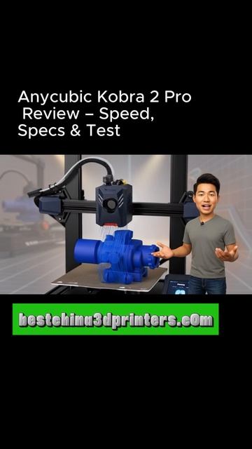 Anycubic Kobra 2 Pro Review – Speed, Specs & Test смотреть онлайн