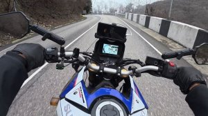 серпантин на полную V-STROM 800de