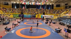 В Каспийске  сегодня второй  день Первенства СКФО по греко-римской борьбе