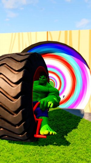 МУЛЬТИКИ ПРО МАШИНКИ ХАЛК НА МОТОЦИКЛЕ