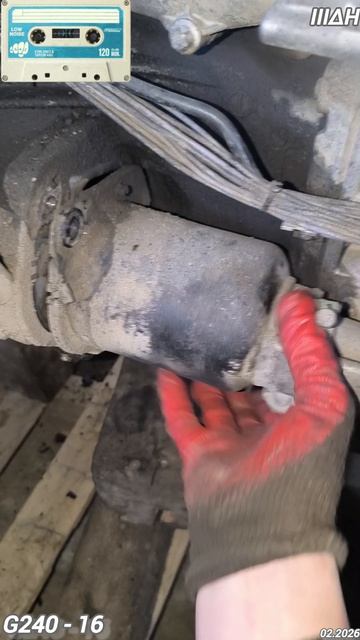 Как снять КПП Mercedes Benz Actros (G240 - 16) ?