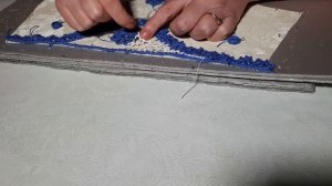 Вяжу нерегулярную сеточку. Ирландское кружево