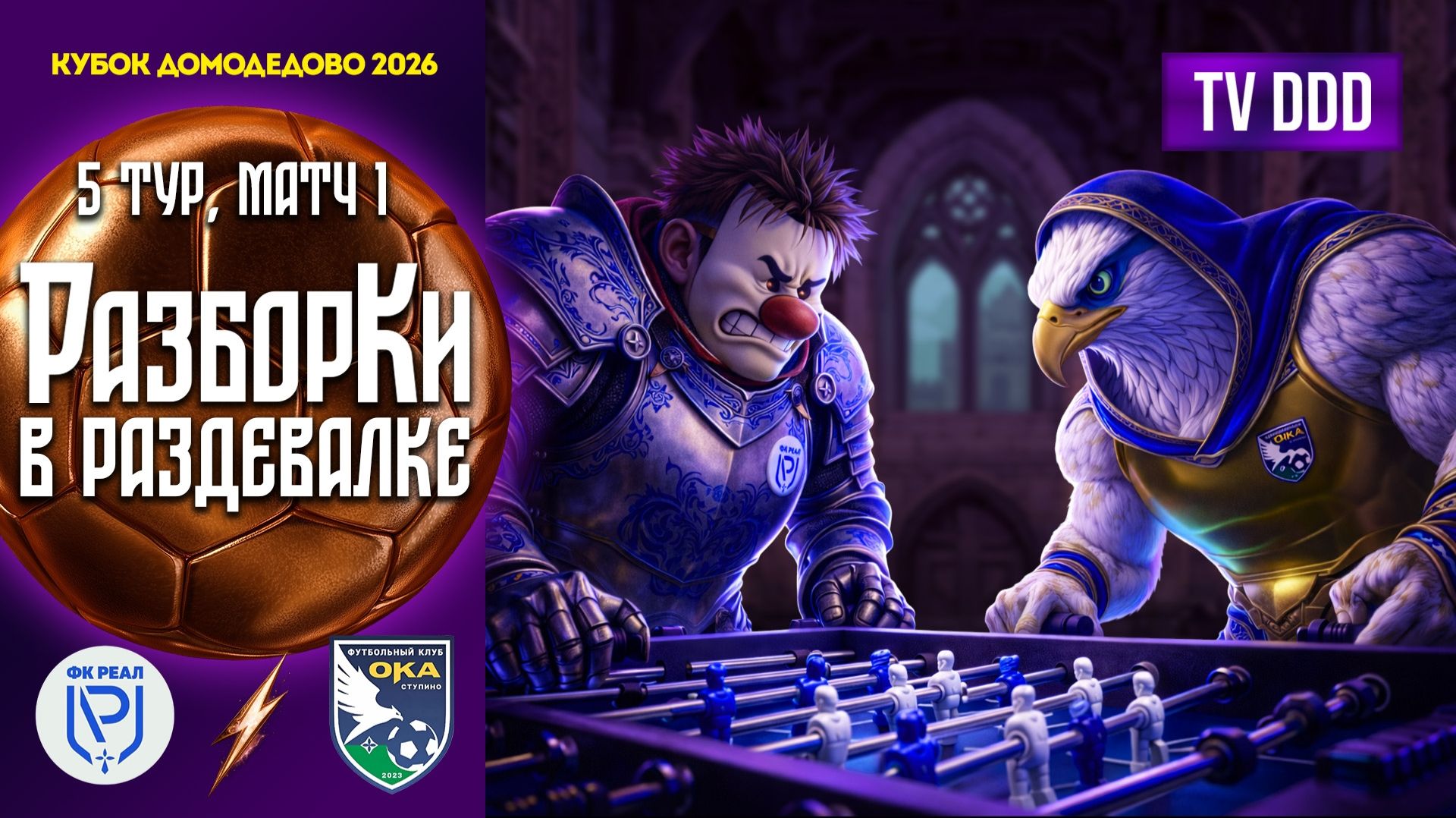 РазборКи в раздевалке | ФК Реал – ФК Ока | 5 тур