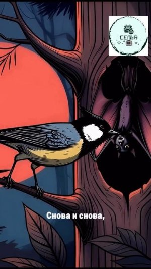 ПТИЦА КОТОРАЯ ЕСТ МОЗГИ