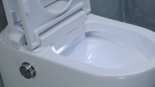 Электронный унитаз-биде подвесной Am.Pm Sensation CCC301700SC безободковый, с сиденьем микролифт,