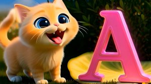 МУЛЬТИК УЧИМ ОЧЕНЬ ВЕСЕЛЫЙ, СКАЗОЧНЫЙ АЛФАВИТ БУКВА ( А ) 🐱 С КОТЕНКОМ АБИ