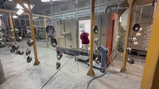 Линия порошкового окрашивания ООО 