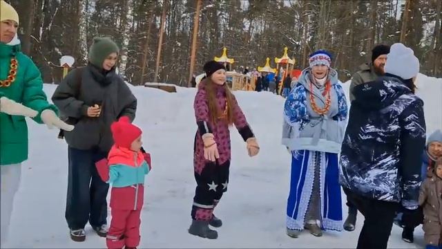 Веселая и вкусная Масленица-2026 в парке им.В.Я.Степанова г.Иваново.23.02.26 г.