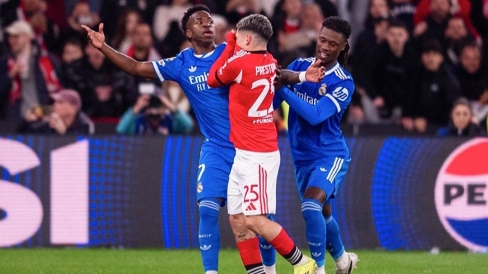 Реал Мадрид - Бенфика. Матч от 25.02.2026 смотреть онлайн