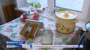 Мутная история: жители деревни в Кемеровском районе ходят за водой с корытом