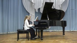 Малышева Варвара 12 лет, Пшеничникова Людмила Владимировна. И.С.Бах - "Ария"