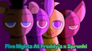 FNAF СОВМЕСТНО СО СПРУНКИ! ПЯТЬ НОЧЕЙ С ФРЕДДИ SPRUNKI INCREDIBOX ПОДБОРКА ПЕРСОНАЖЕЙ РЕАКЦИЯ
