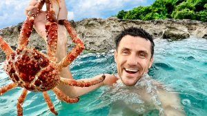 ЛОВЛЮ БОЛЬШИХ КРАБОВ РУКАМИ. В ПОИСКАХ НЕОБИТАЕМОГО ОСТРОВА