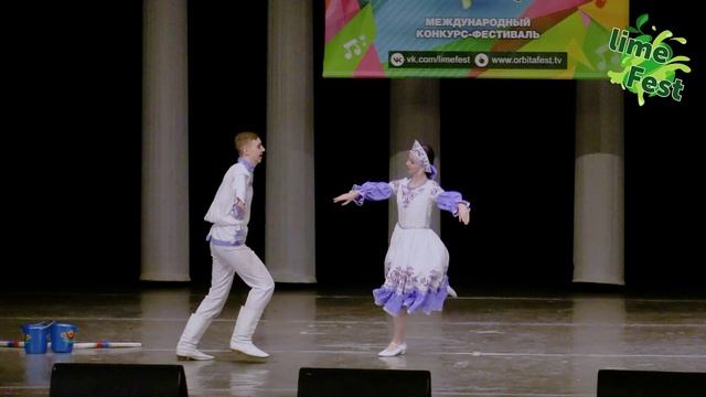 Аксенов Владислав и Тарханова Елизавета, ансамбль народного танца 