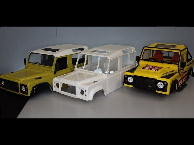 Killerbody 1/10 Hard Body RC Land Rover D90. Лучший кузов Defender D90