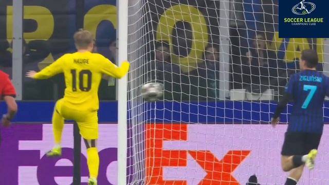 Интер — Буде-Глимт. Обзор матча. Ответная игра Лиги чемпионов, плей-офф. смотреть онлайн