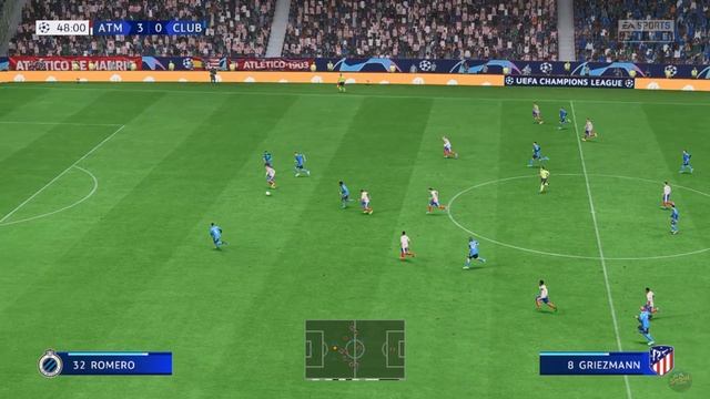 Футбол. Лига Чемпионов. Атлетико Мадрид - Брюгге. Обзор матча [FIFA 23] смотреть онлайн