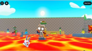 НОВАЯ ИГРА СБЕГИ ОТ ЛАВЫ РАДИ МОЗГОВ | SURVIVE LAVA FOR BRAINROT | #Goobel roblox