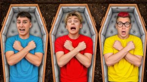 КТО ПОСЛЕДНИЙ ПОКИНЕТ ГРОБ ЧЕЛЛЕНДЖ !