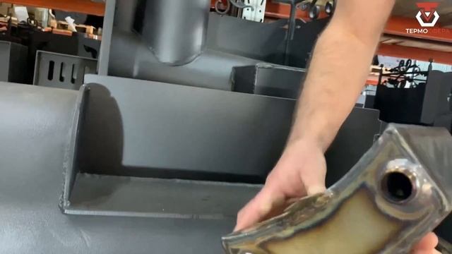 Теплообменник на Банной печи Горыныч 3