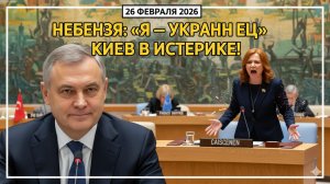 НЕБЕНЗЯ ОБЪЯВИЛ СЕБЯ УКРАИНЦЕМ И ВЗОРВАЛ СОВБЕЗ!