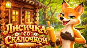 Лисичка со скалочкой Русские народные сказки 🦊Хитрая Лиса