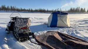 Мороз рыбалке не помеха.