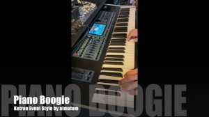 Буги вуги на синтезаторе / Ketron EVENT