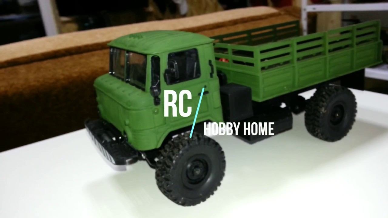 Wpl b-24 1:16 Газ 66 Шишига.  Новая жизнь китайской игрушки.  Начало