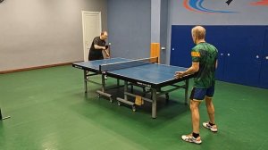 настольный теннис Чирков А. - Дроздов А. 21.02 Клубный Чемпионат  Лига "С" Санкт-Петербург