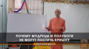 Почему мудрецы и полубоги не могут постичь Кришну? Е.М. Ватсала прабху