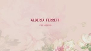 Показ женской коллекции Alberta Ferretti весна-лето 2019