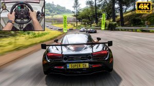 McLaren 720S Coupe VS Supercars - Forza Horizon 5 _ Logitech G923 Steering Wheel