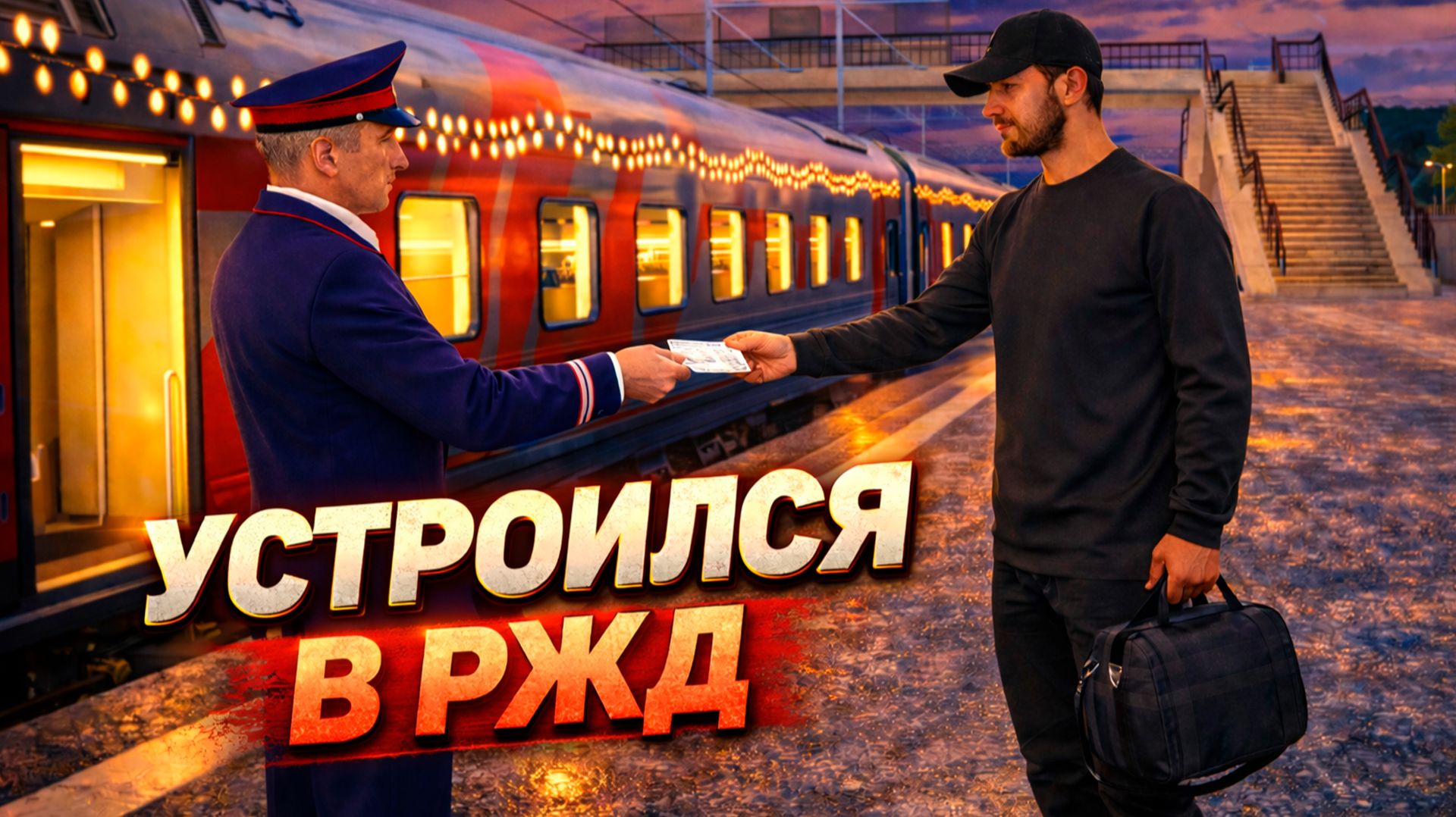 ПОЕЗДАТЫЕ ПРИКЛЮЧЕНИЯ на ПРОВИНЦИИ! УСТРОИЛСЯ В РЖД! (MTA Province) смотреть онлайн