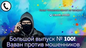Большой выпуск № 100! Ваван против мошенников