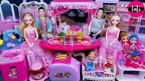 Играем в игрушки из мультика принцесса кукла Барби. Мультфильм для детей. ASMR АСМР
