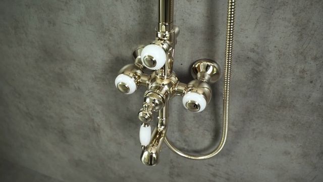 Душевая система 250 мм AltroBagno Opera AltroBagnoOpera030206Or