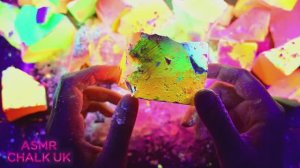 ASMR Chalk UK ❤ Магнезия в неоновом свете❤