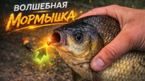 Карась на поплавок на реке! ПОКЛЕВКИ и ЛАПТИ на секретную мормышку.