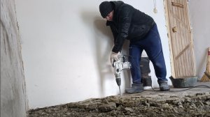 РЕМОНТ ВЕЧНЫЙ/ЭТОМУ НЕТ КОНЦА/ЛОМАЕМ БЕТОННЫЙ ПОЛ/