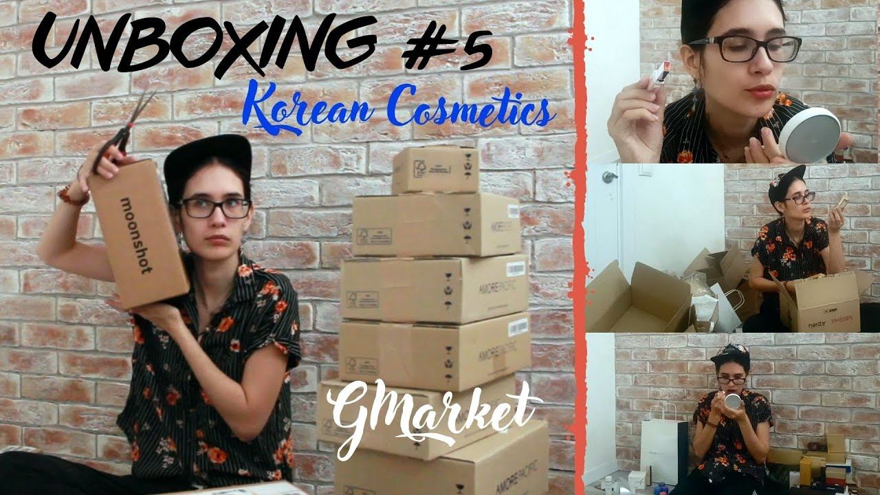#UNBOXING #5 (#1) || KOREAN COSMETICS | GMarket (24.10.2019)