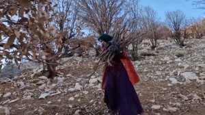 211ч.Покупка палки для Самана: попытки Марьям собрать дрова в заснеженных горах