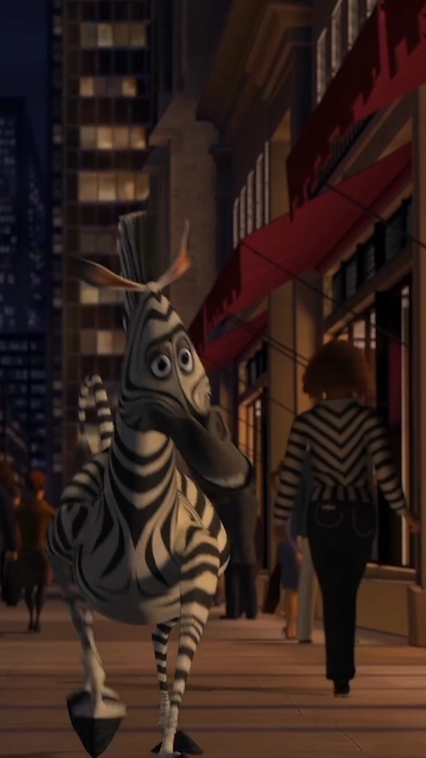 В Нью-Йорке даже зеброй не удивить. Мадагаскар