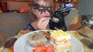 Мукбанг ОБЕД с Бусинкой НЕ Для СЛАБОНЕРВНЫХ!