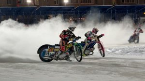 Ледовый спидвей в Люберцах