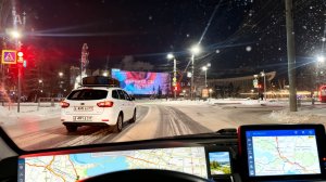 Едем домой из Зюраткуля до Арамиля по трассе М5 через Челябинск!