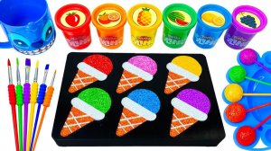 ИГРАЕМ В СЛАЙМЫ ЗАЛИВАЕМ В ФОРМЫ МОРОЖЕНОК АСМР ВИДЕО ДЛЯ ДЕТЕЙ ДЕТСКИЙ КАНАЛ ИГРАЛКИ-ЗАЛИПАЛКИ