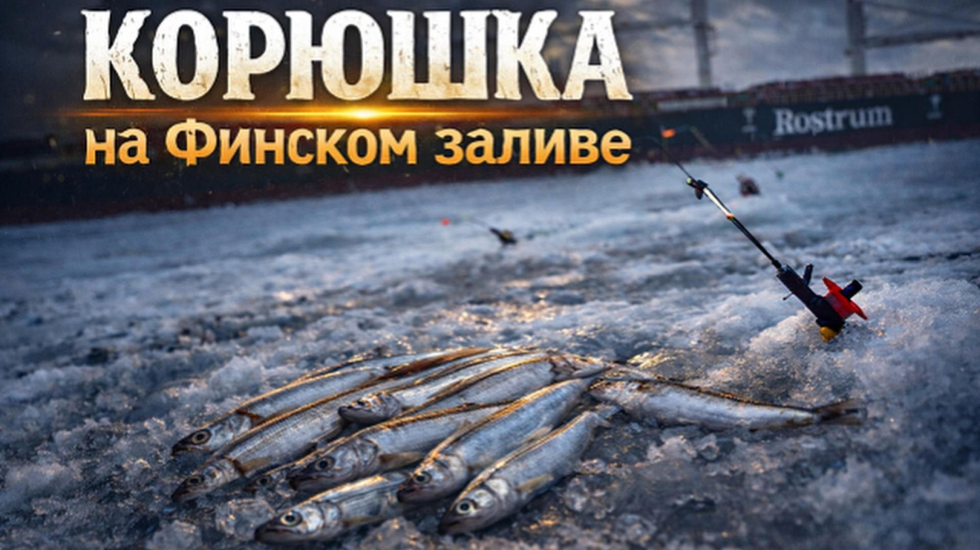 Корюшка на Финском заливе ❄️ | Зимняя рыбалка со льда