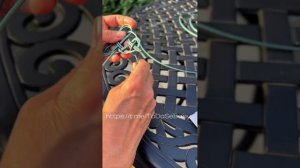 Мастер-класс "Кельтский узел «трилистник» из ротанга"