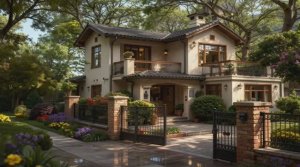 Luxury Cozy Home: рустик, кухня мечты и serene сад в 4K